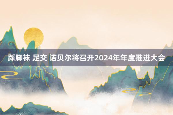 踩脚袜 足交 诺贝尔将召开2024年年度推进大会
