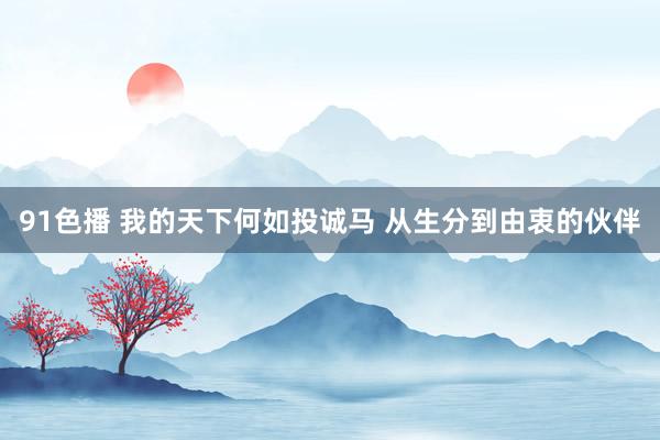 91色播 我的天下何如投诚马 从生分到由衷的伙伴